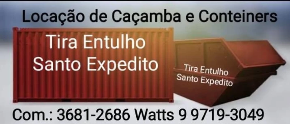 Foto 1:  — Tira Entulho Santo Expedito
